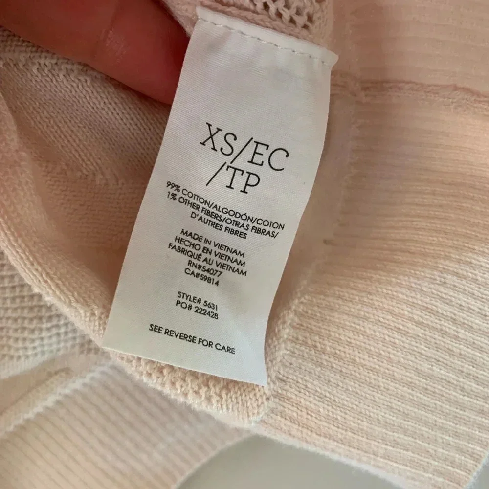 Cabi Pullover Pink Women’s XS - Picture 5 of 7